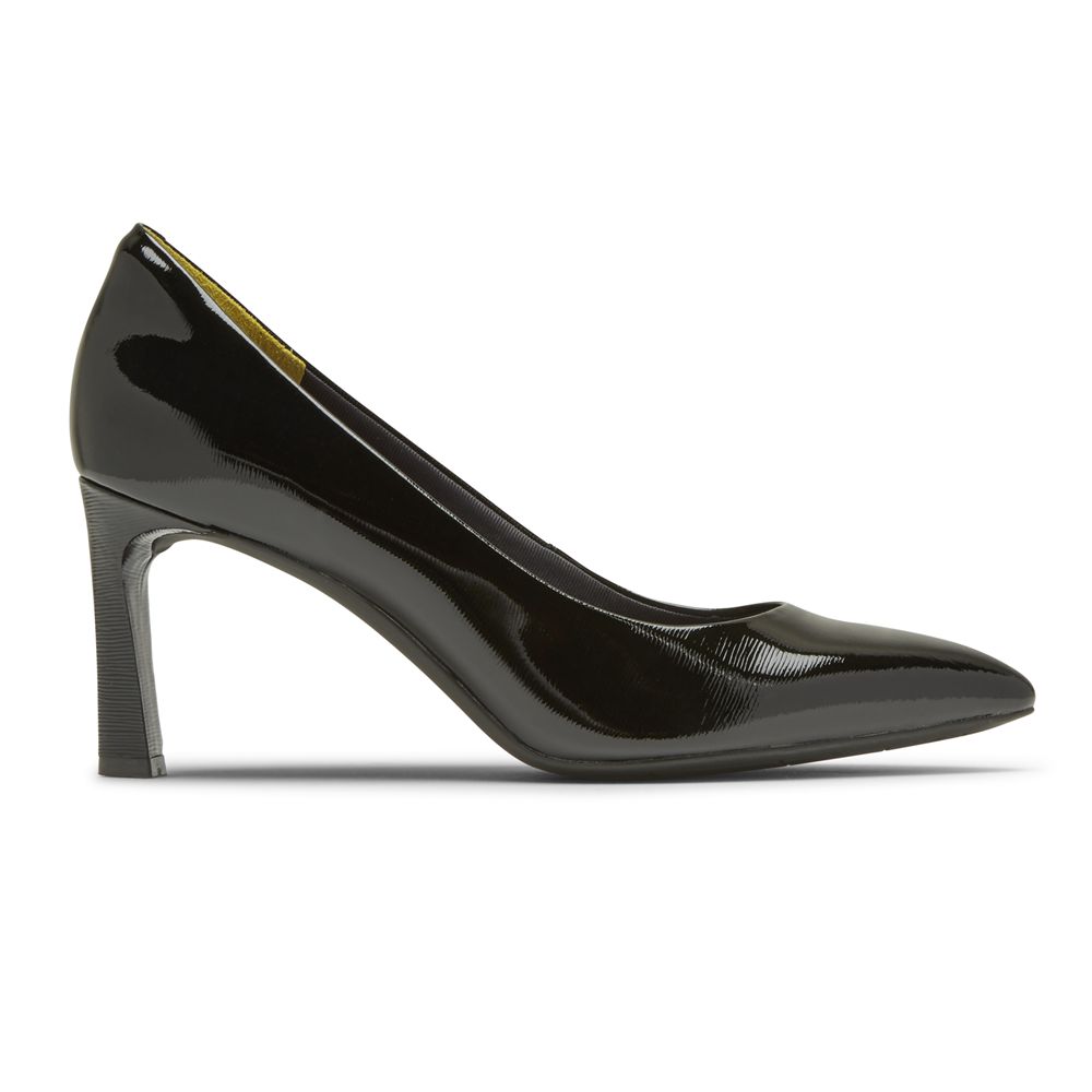 Rockport Total Motion Melanee Heel - Womens Pumps - Black - NZ (LZM-453678)